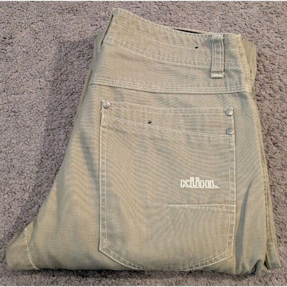 KUHL Outkast Vantage Patina Dye Outdoor Hiking Brown Pants Men's 30x30 - Picture 1 of 10